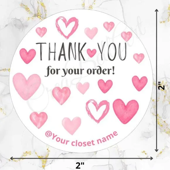 120 Pack QR Personalized Thank You Cards & Stickers - Picture 5 of 8